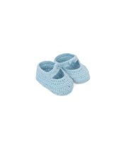 ATLANTIC BLUE NEWBORN BOOTIES