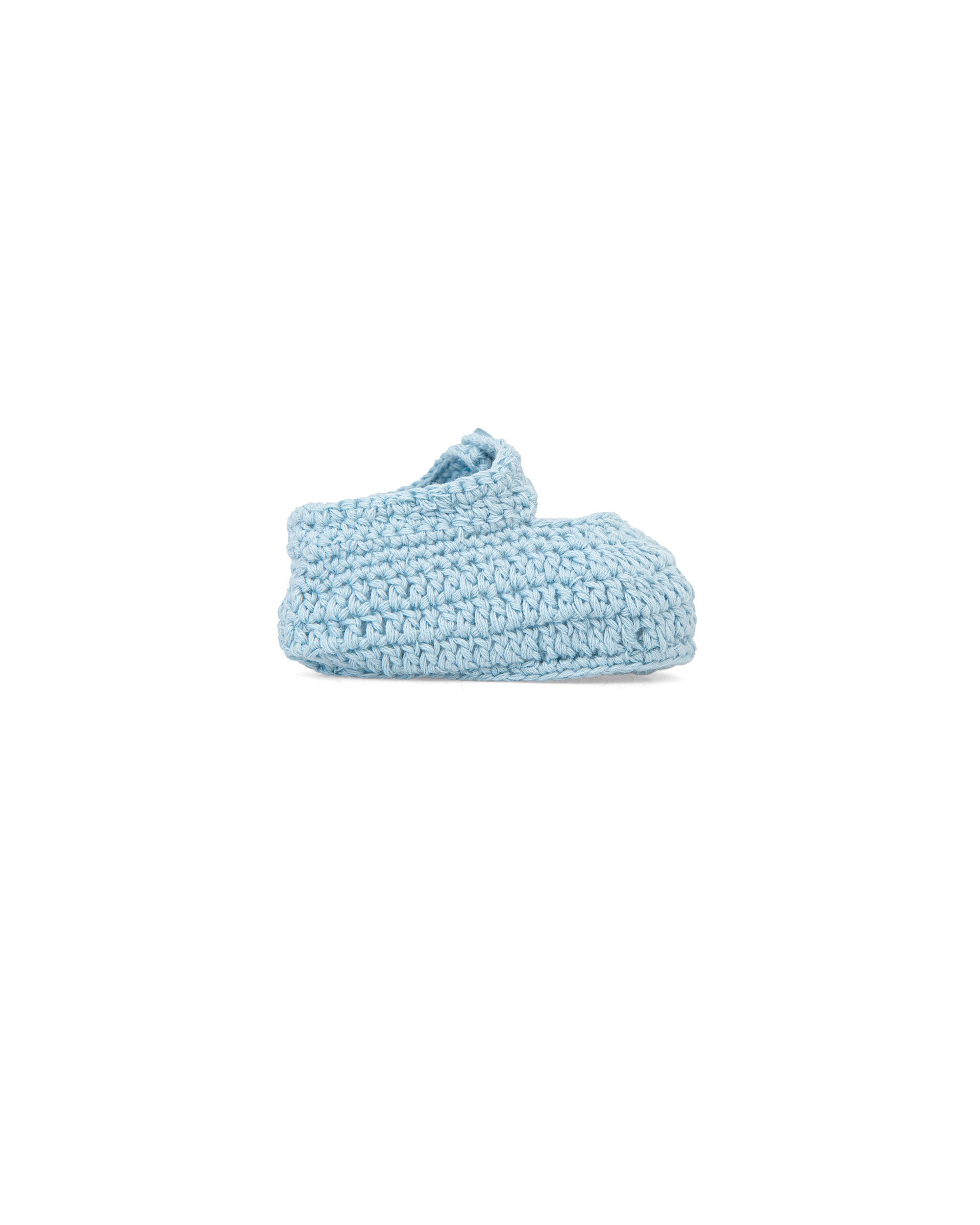 ATLANTIC BLUE NEWBORN BOOTIES