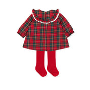 GIRL'S RED LEOTARD DRESS