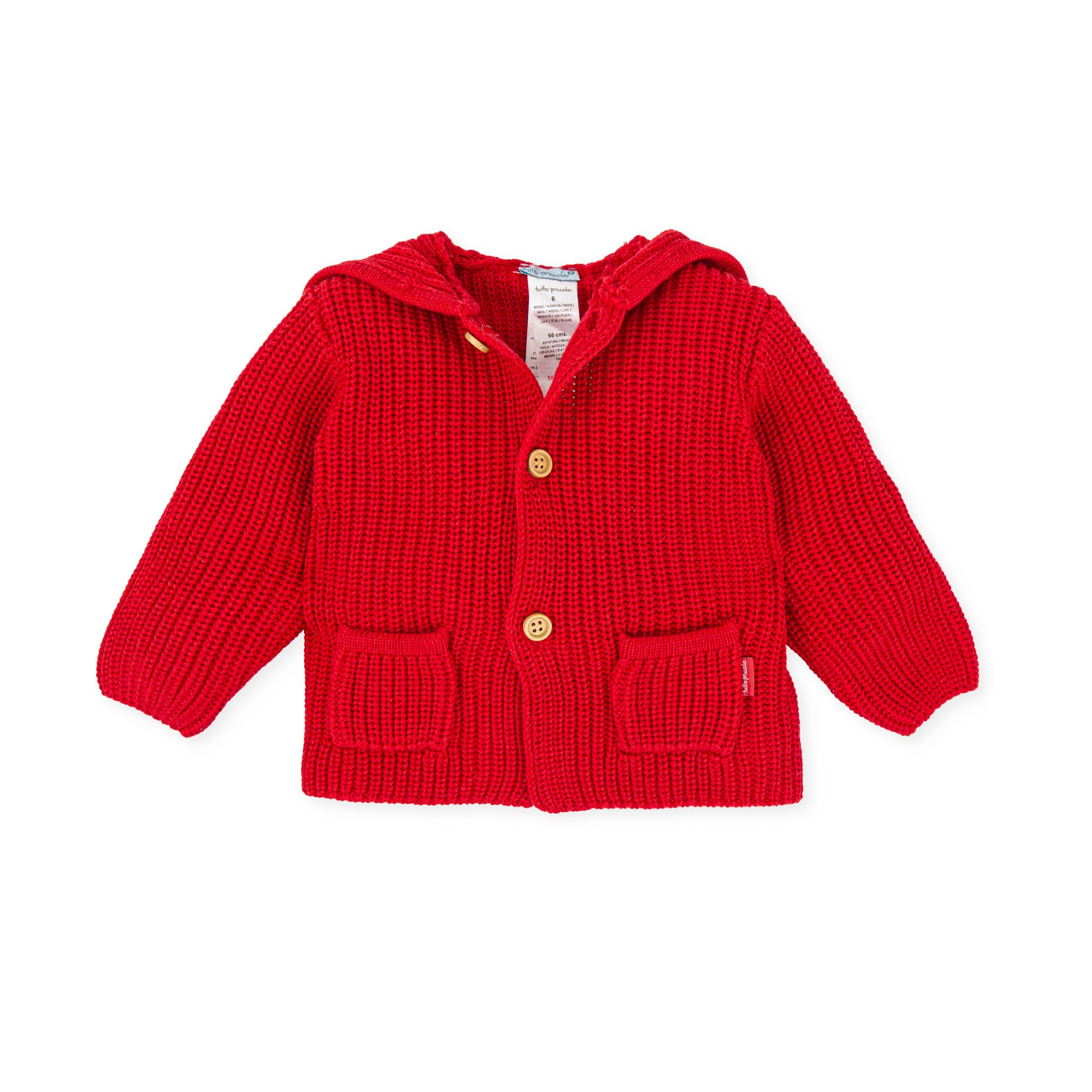 RED BABY BOY COAT