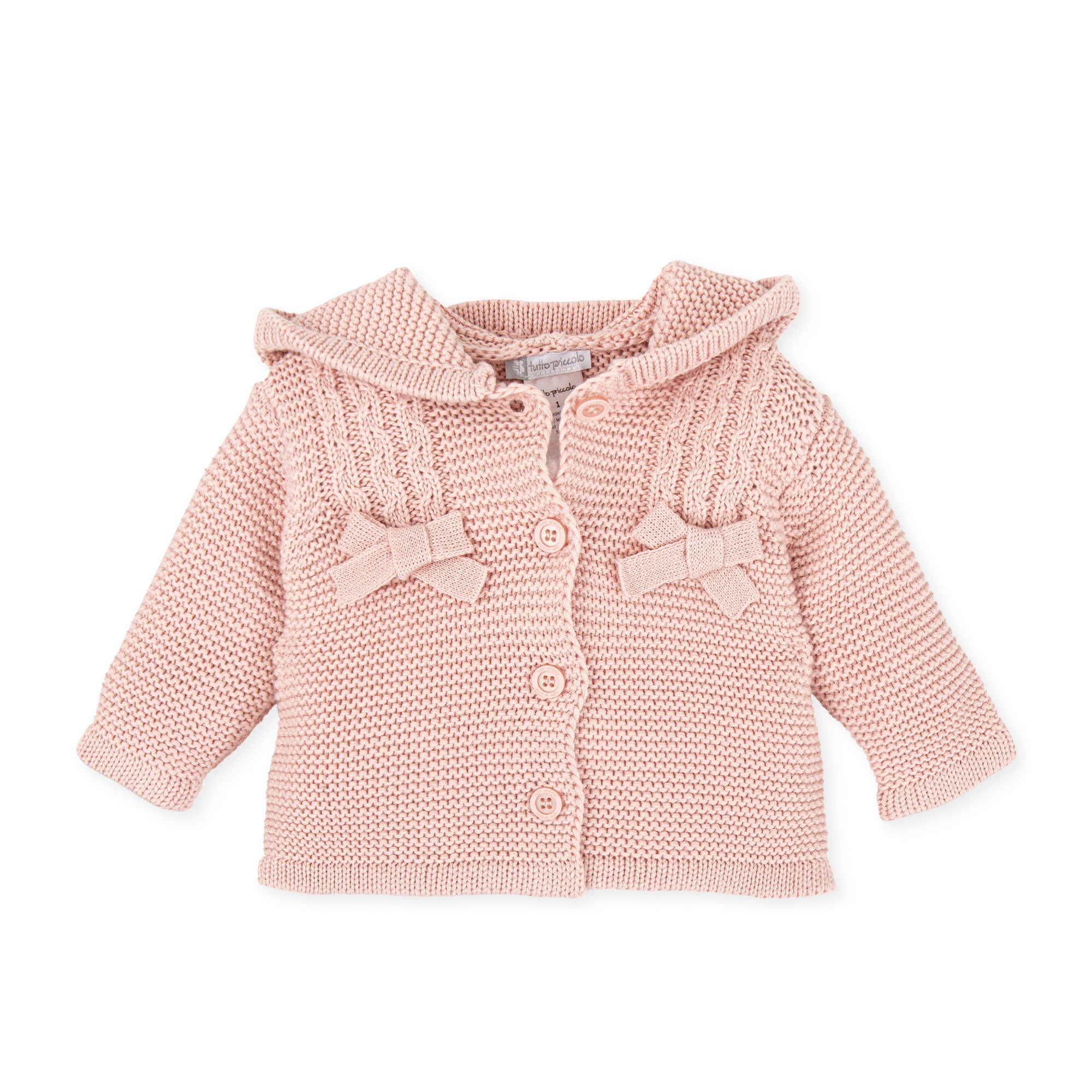 NEWBORN PETAL PEA COAT