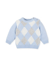 SKY BLUE BABY BOY SWEATER