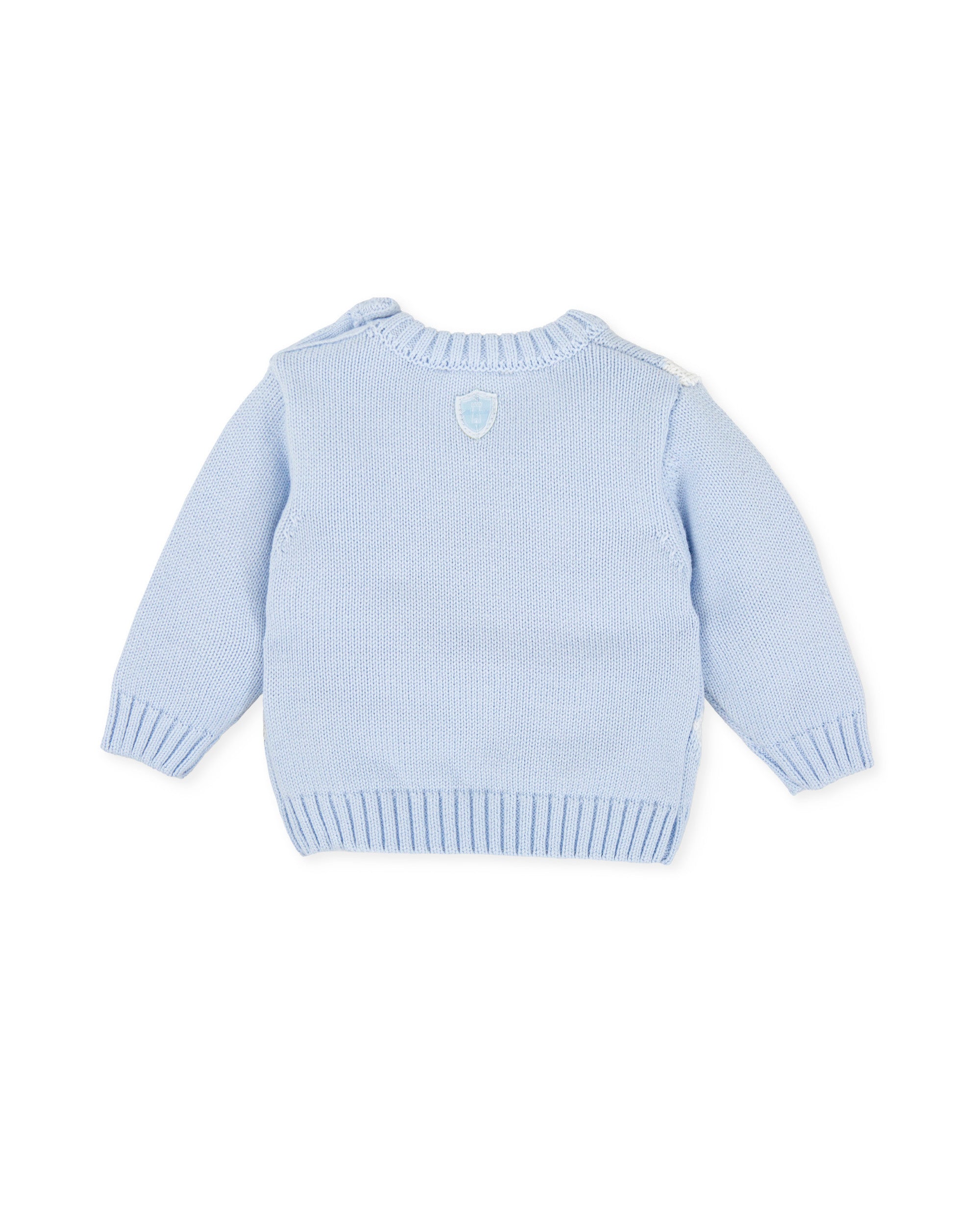 SKY BLUE BABY BOY SWEATER