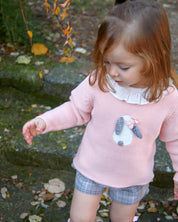 BABY GIRL PETAL SWEATER