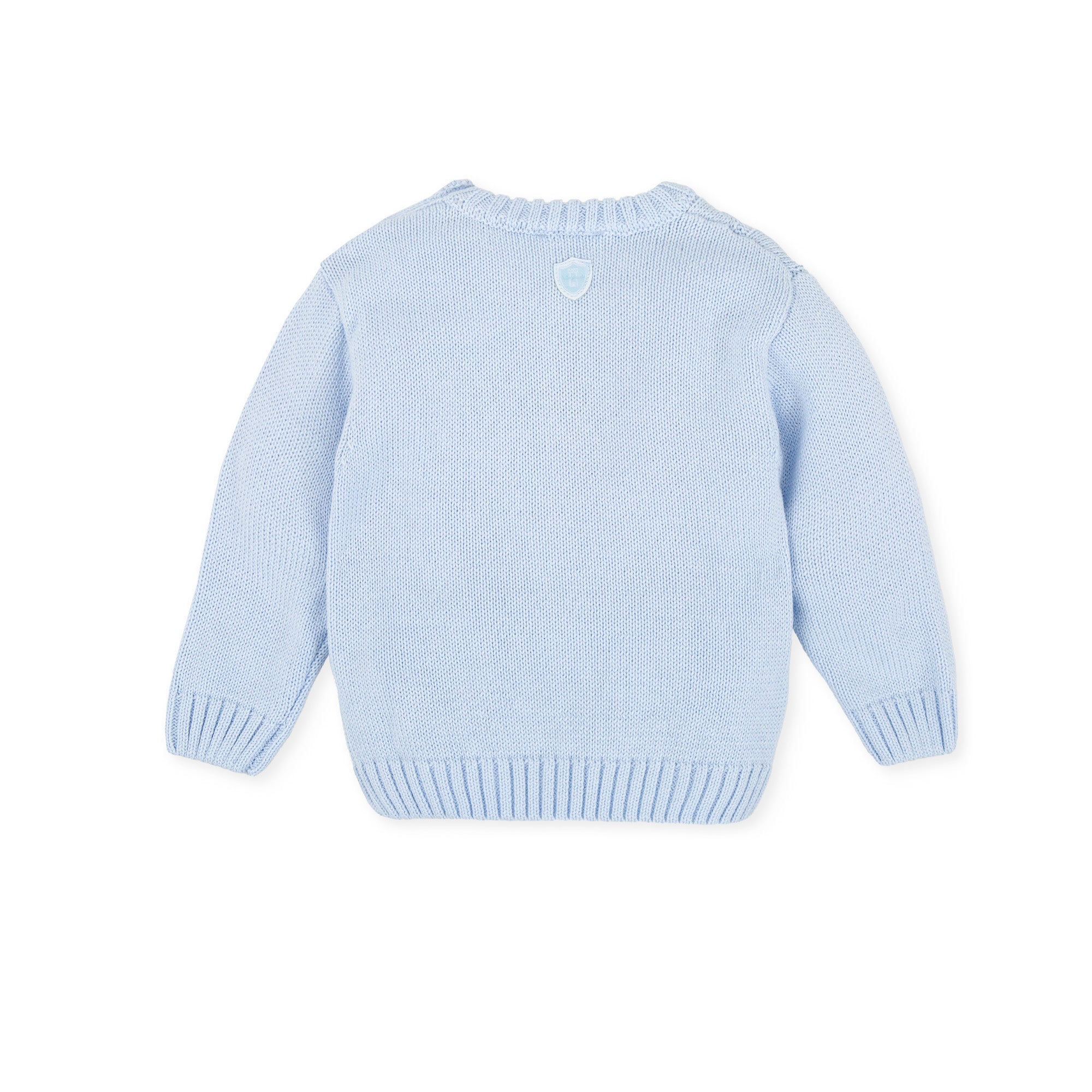 SKY BLUE BABY BOY SWEATER