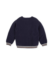 NAVY BLUE SWEATER