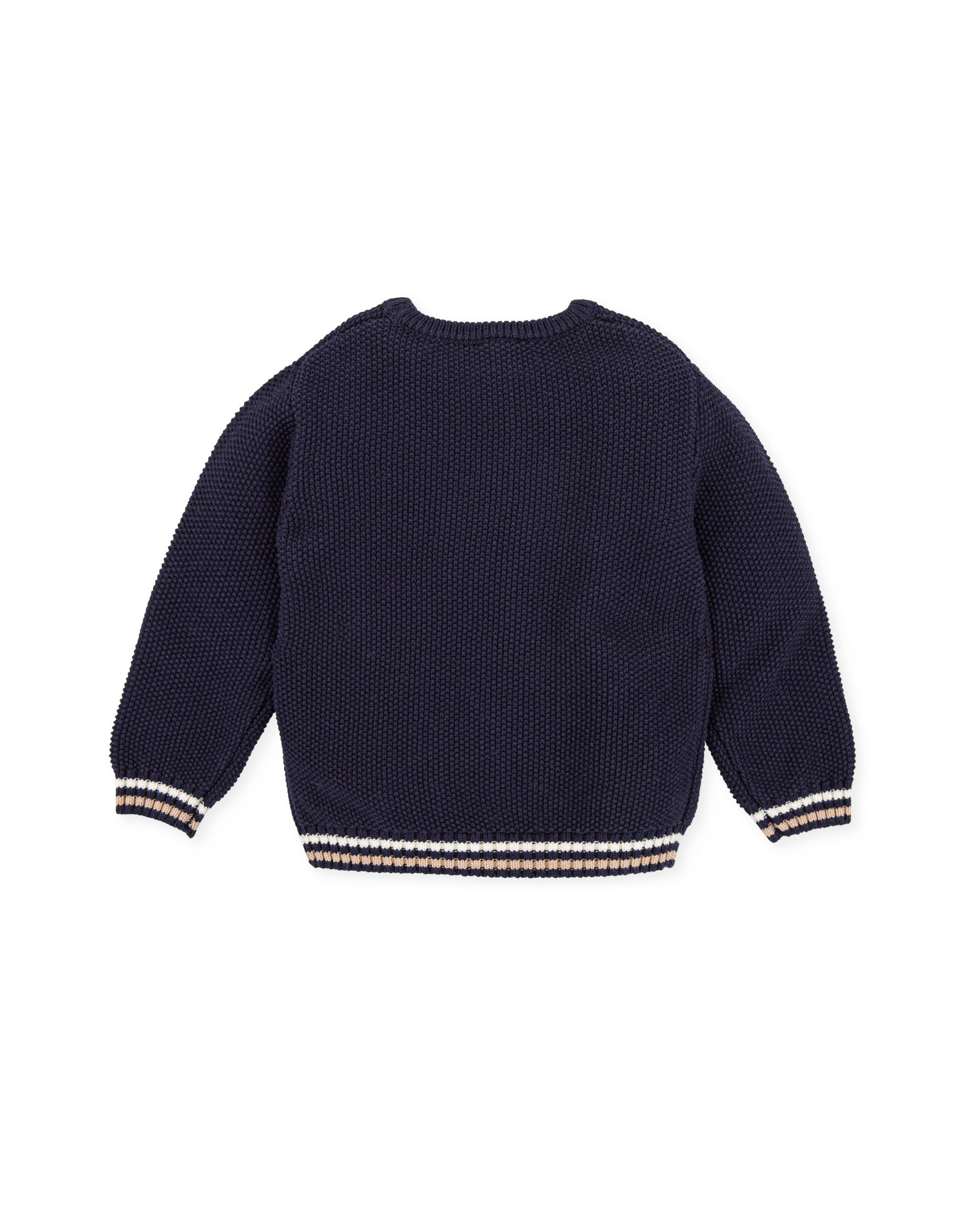 NAVY BLUE SWEATER