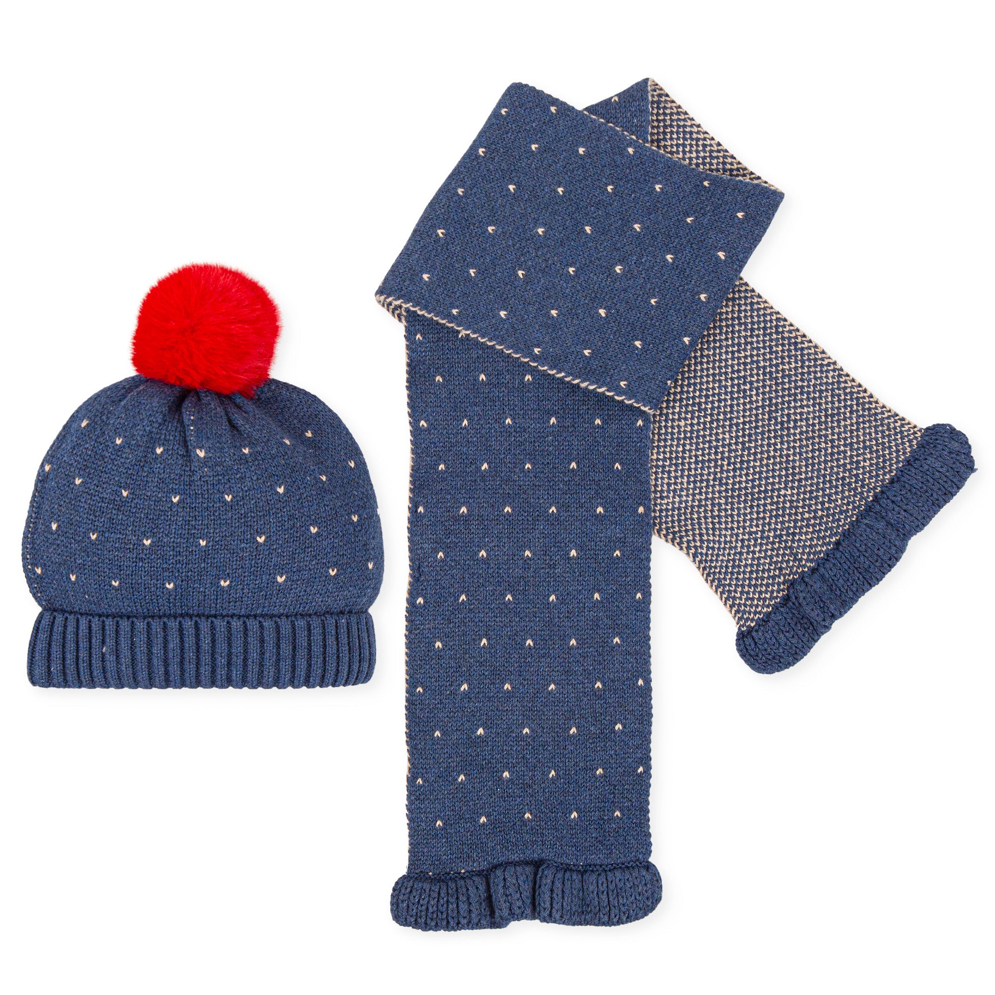 NAVY BLUE BABY GIRL SET