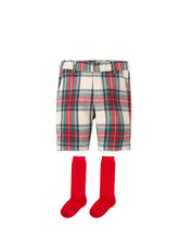 BERMUDA SHORTS WITH SOCKS RED