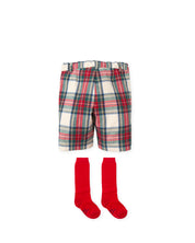 BERMUDA SHORTS WITH SOCKS RED