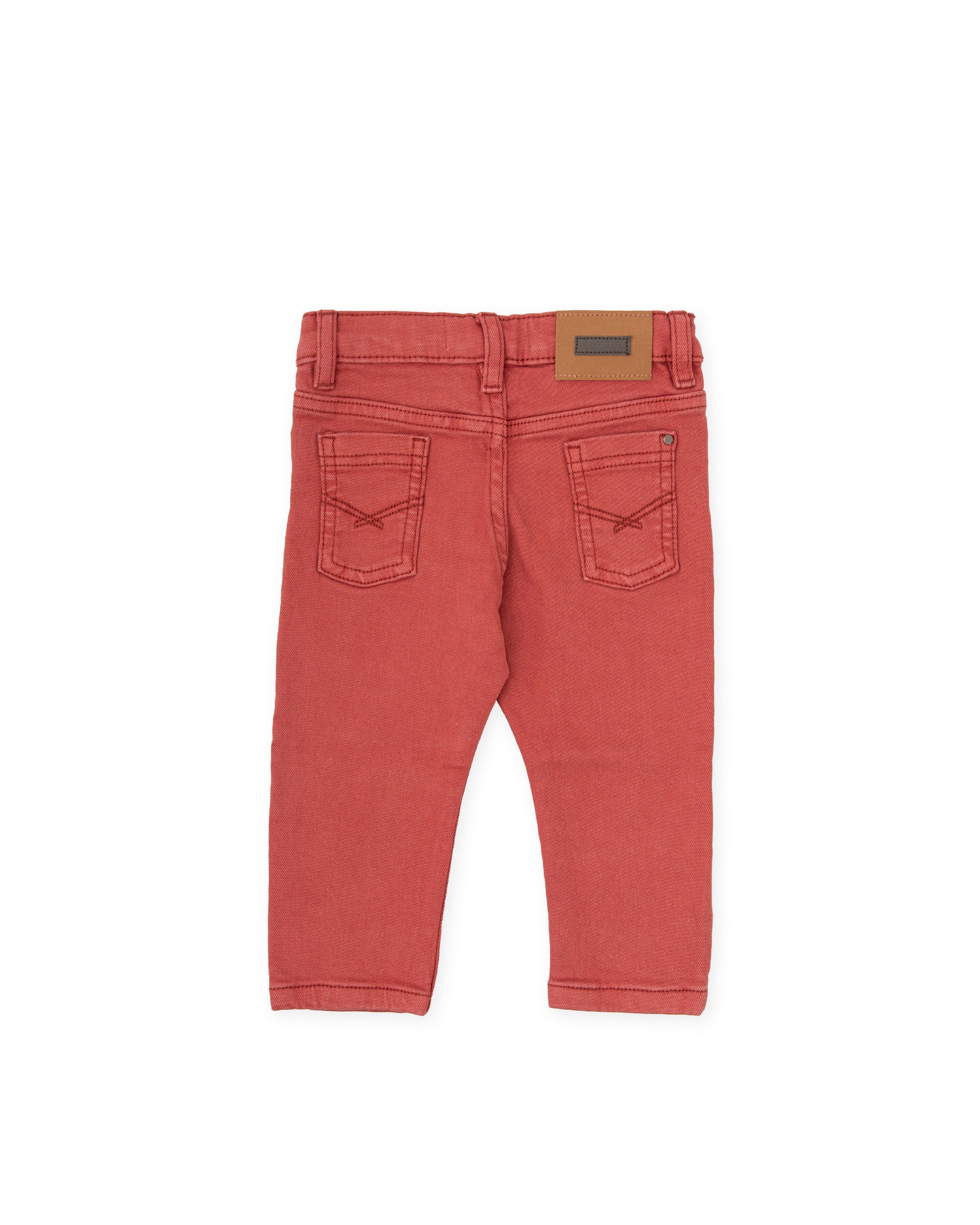 TROUSERS DARK RED CHILD