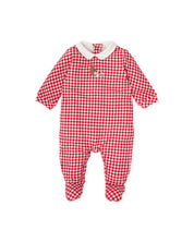 RED BABY GIRL ROMPER