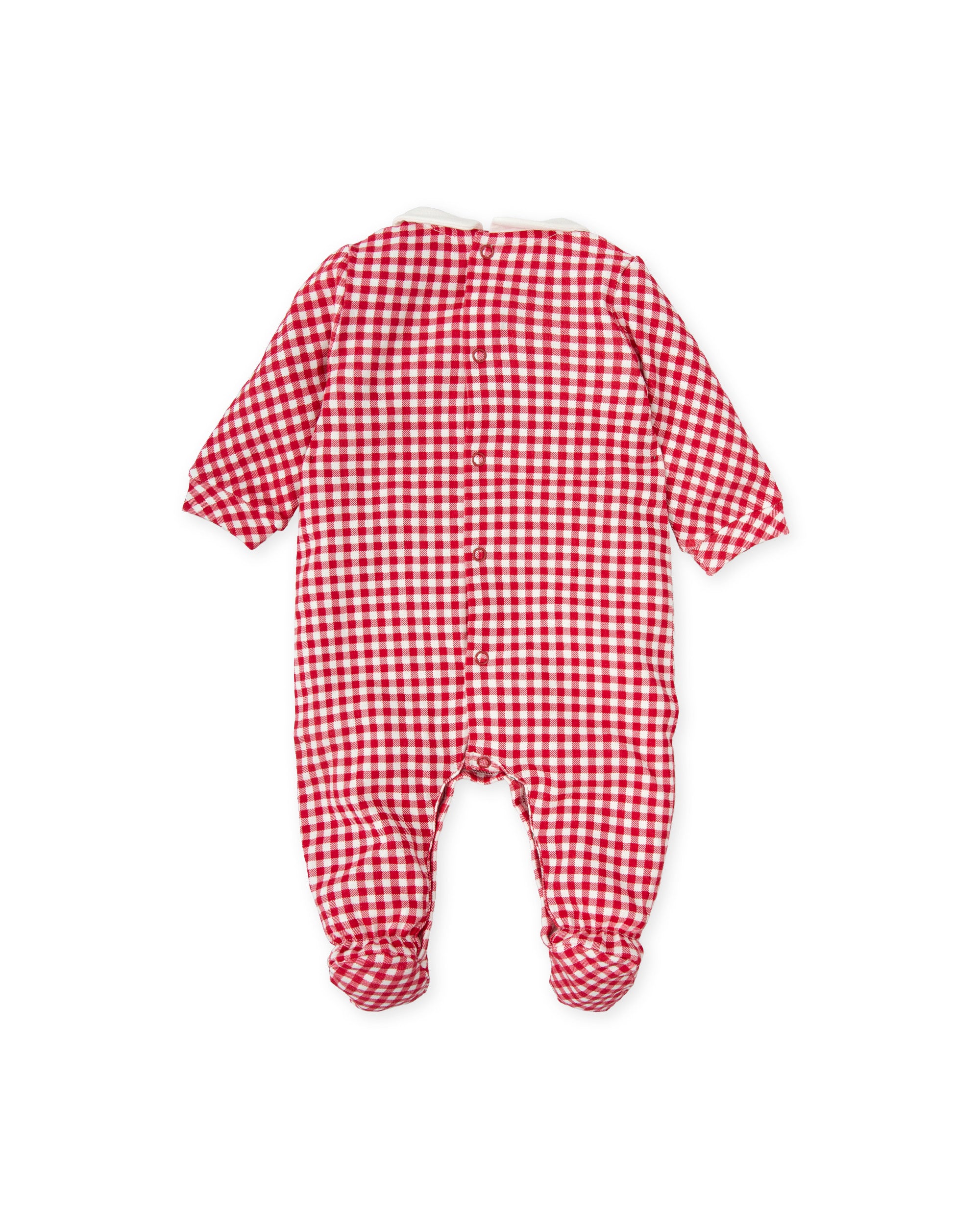 RED BABY GIRL ROMPER