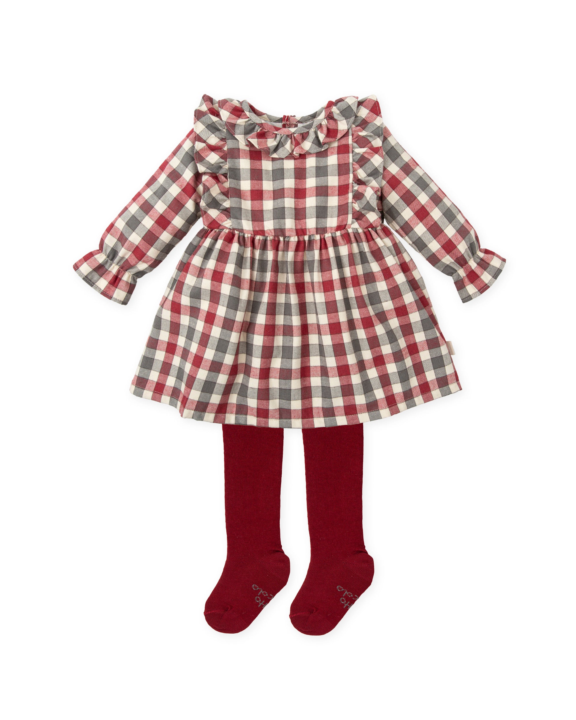 DRESS & TIGHTS CARMINE