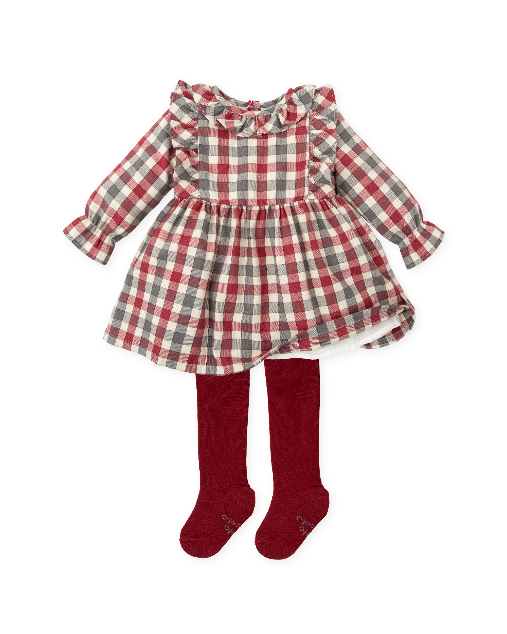 DRESS & TIGHTS CARMINE