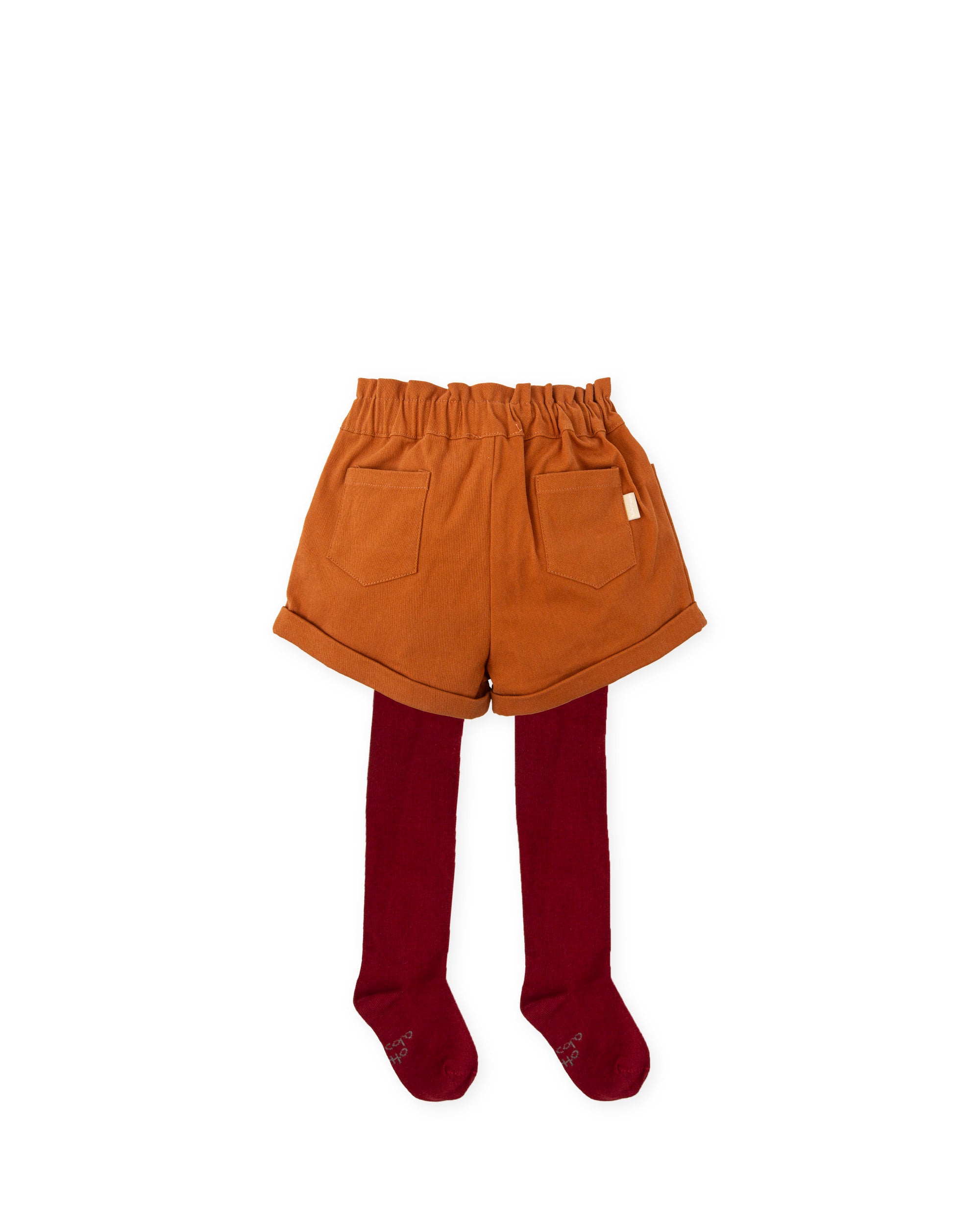 SHORTS & TIGHTS DARK ORANGE