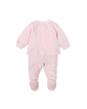 2 PCS PYJAMA WITH FEET PINK