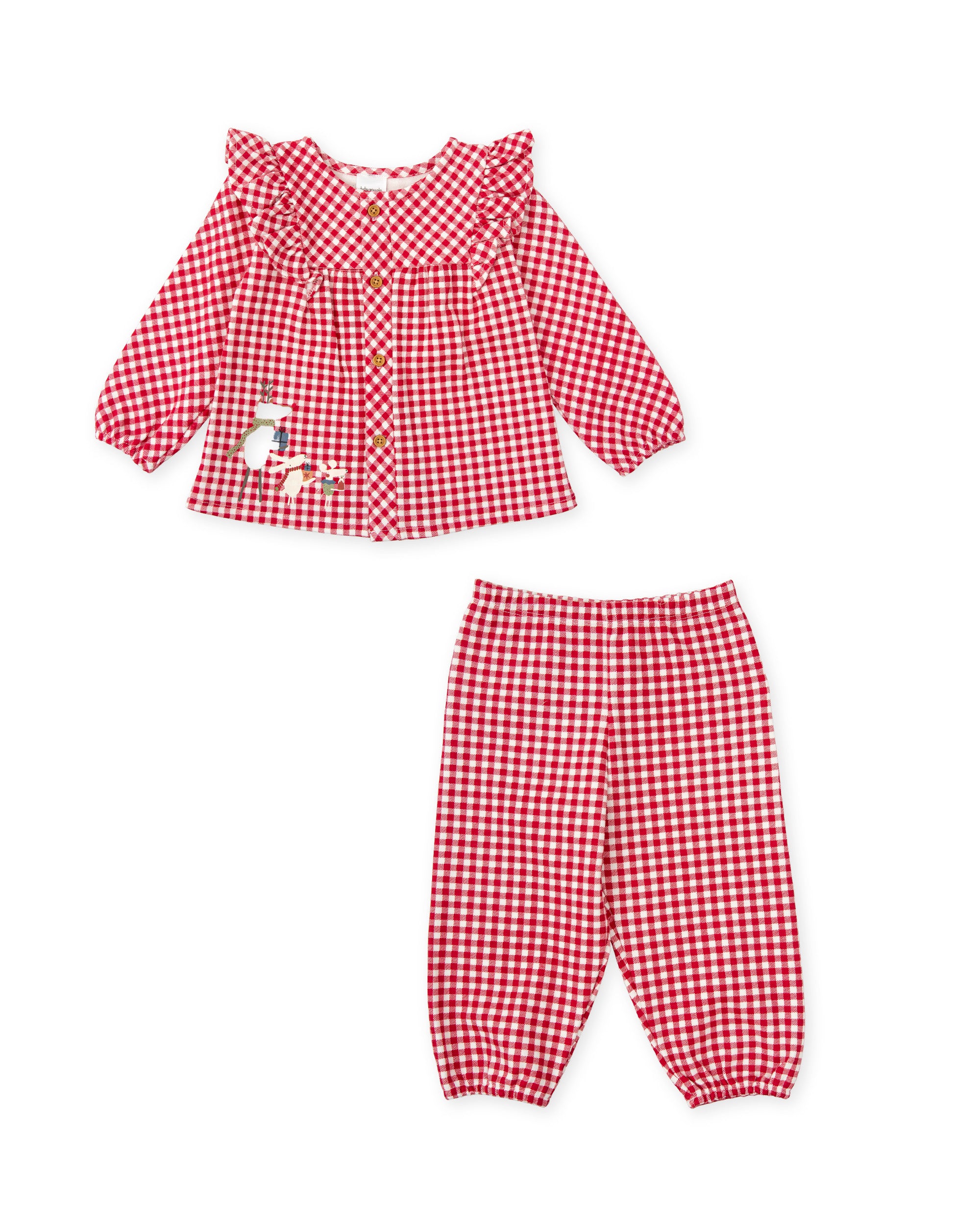 2 PIECES SET RED