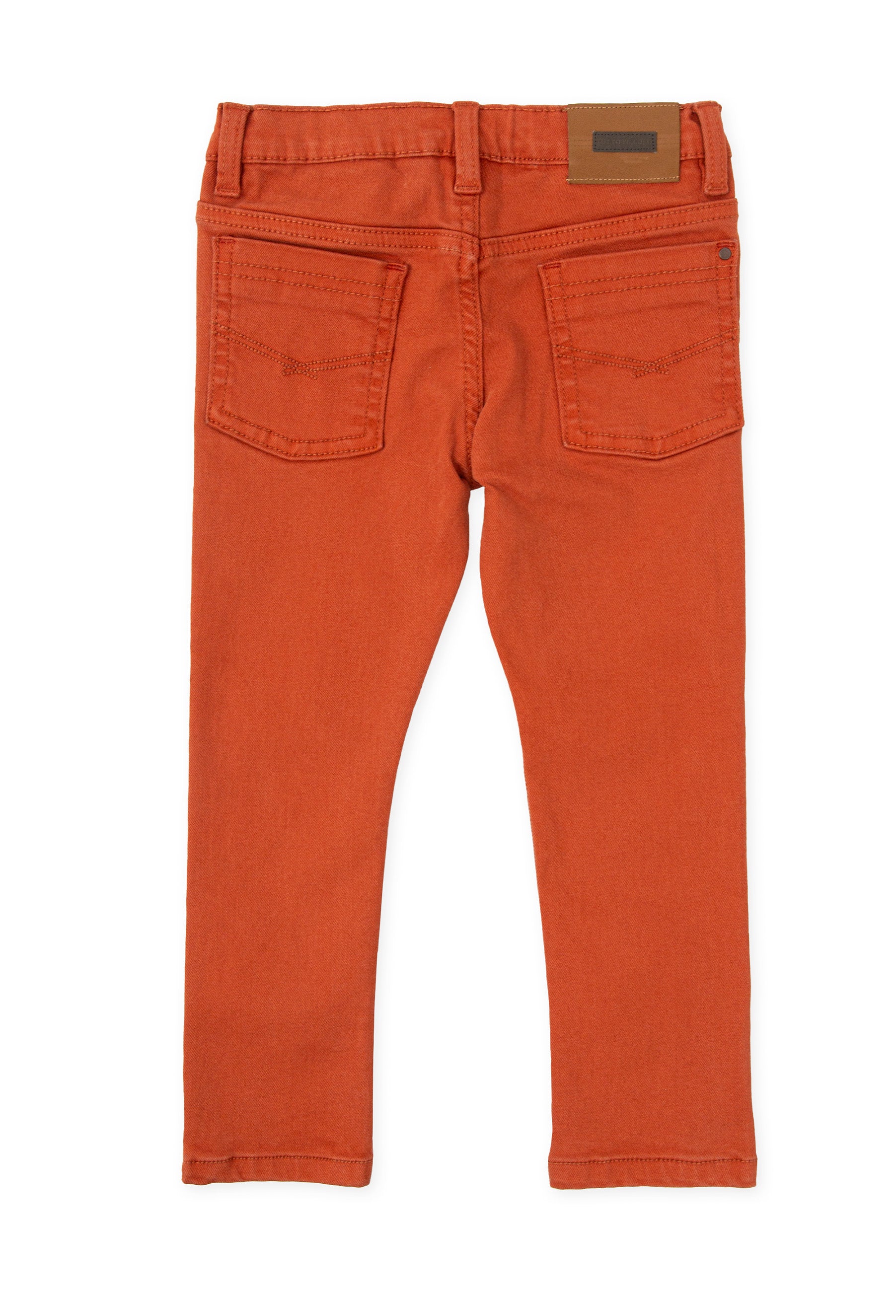 TROUSERS DARK ORANGE BOY